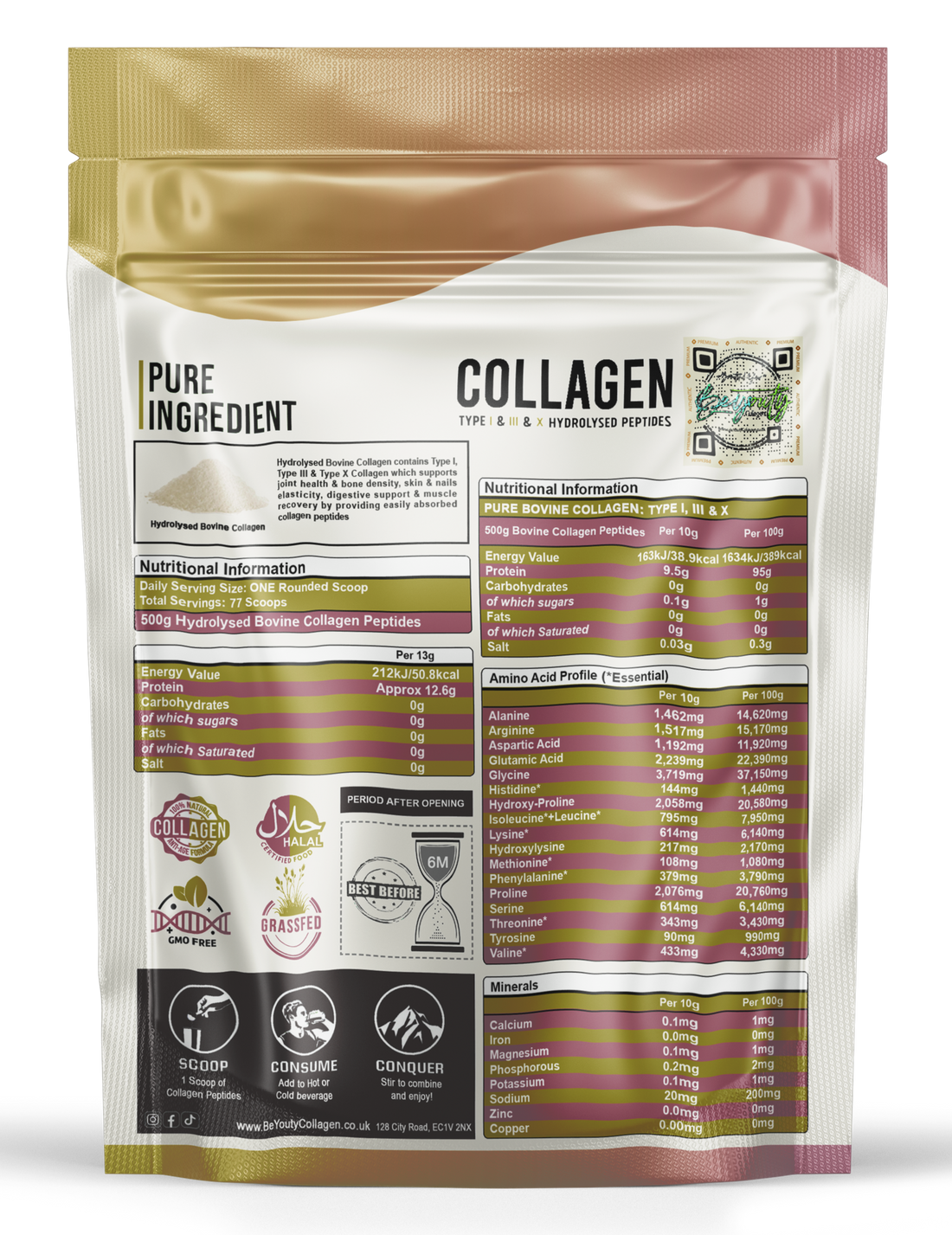 Buy BeYouty Collagen - Halal Supplements