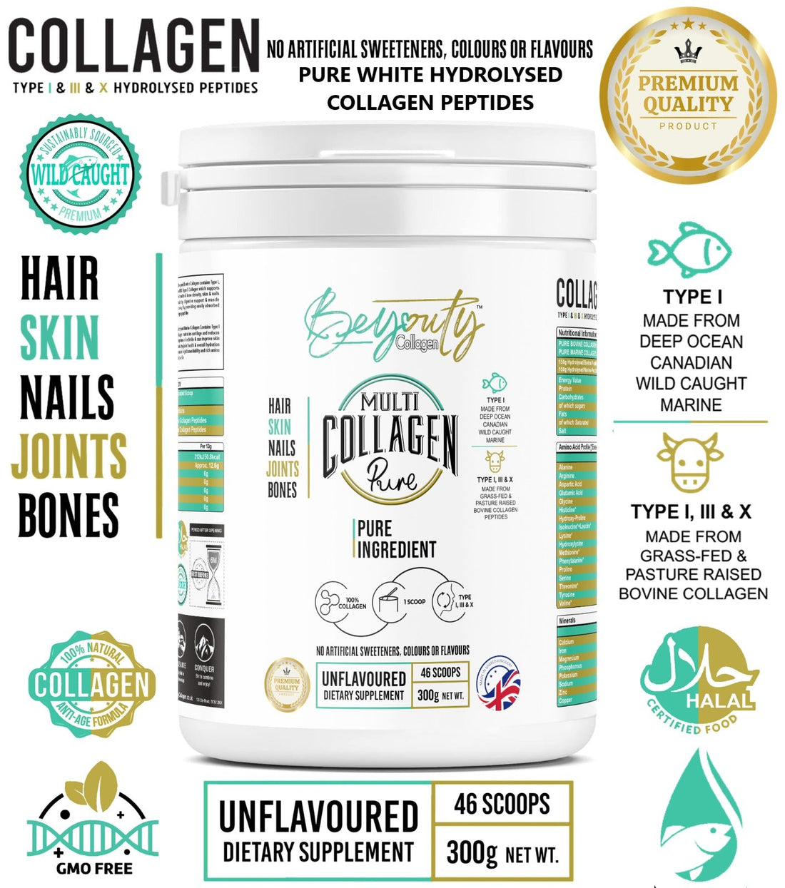 The Benefits of Hydrolysed Bovine and Marine Multi Collagen and Beyouty Collagen - Beyoutycollagen.co.uk