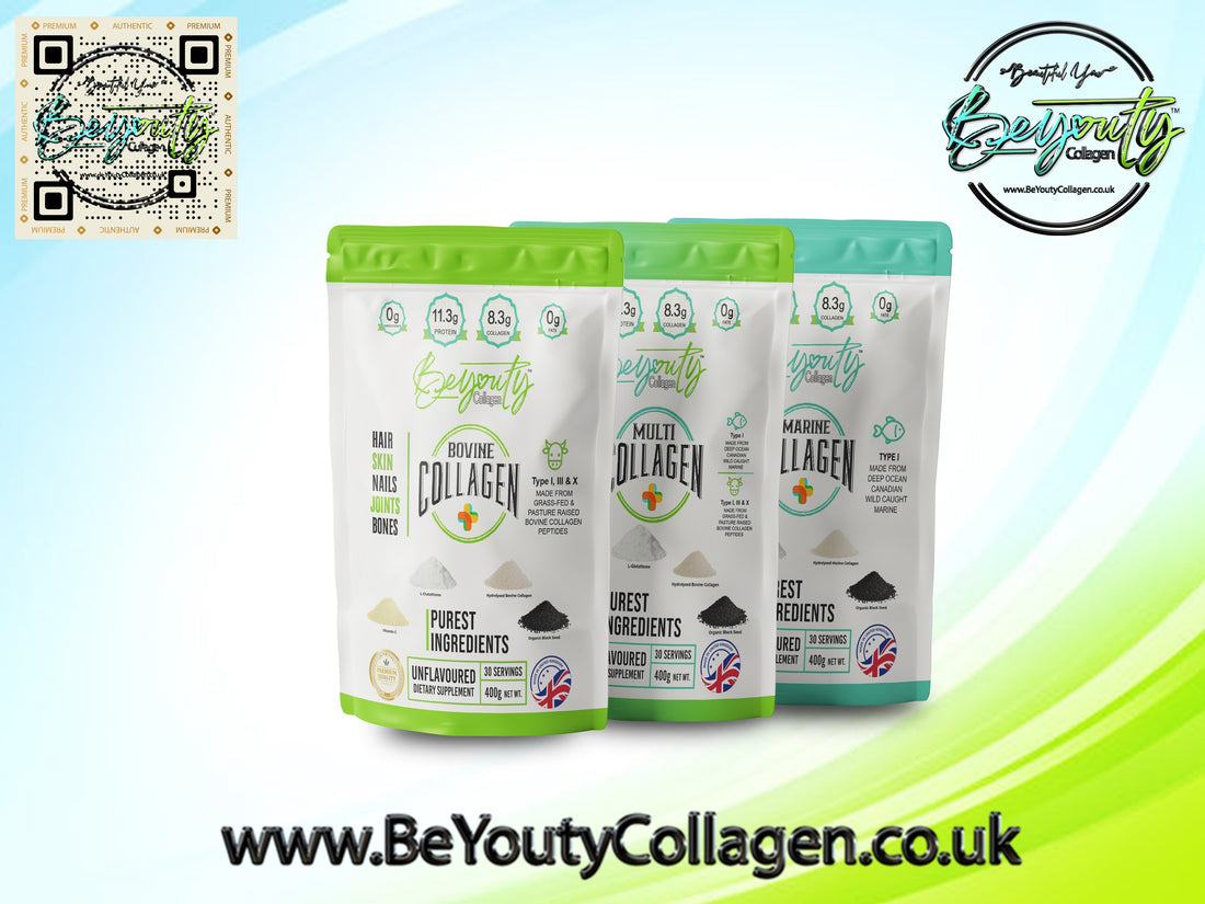 Revealing Radiance: BeYouty Premium Certified Halal Multi Bovine & Marine Collagen