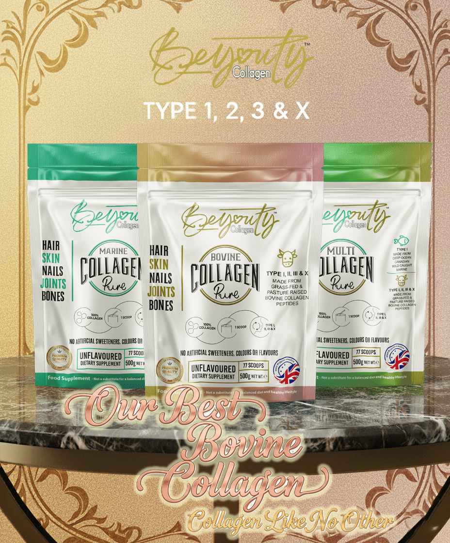 BeYouty Collagen: Halal, Vegan & Multi Collagen Powders for Healthier Skin, Hair, Nails & Joints – Fast UK Delivery - BeYouty Collagen™
