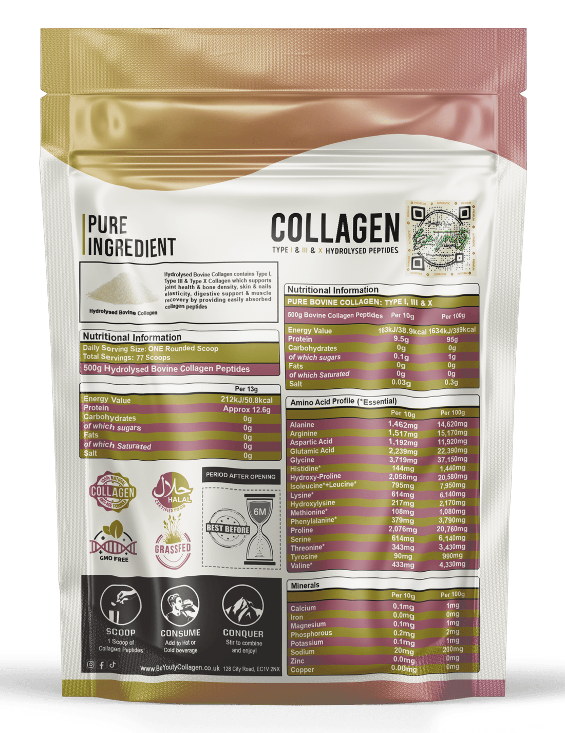 Buy BeYouty Collagen - Halal Supplements - BeYouty Collagen™