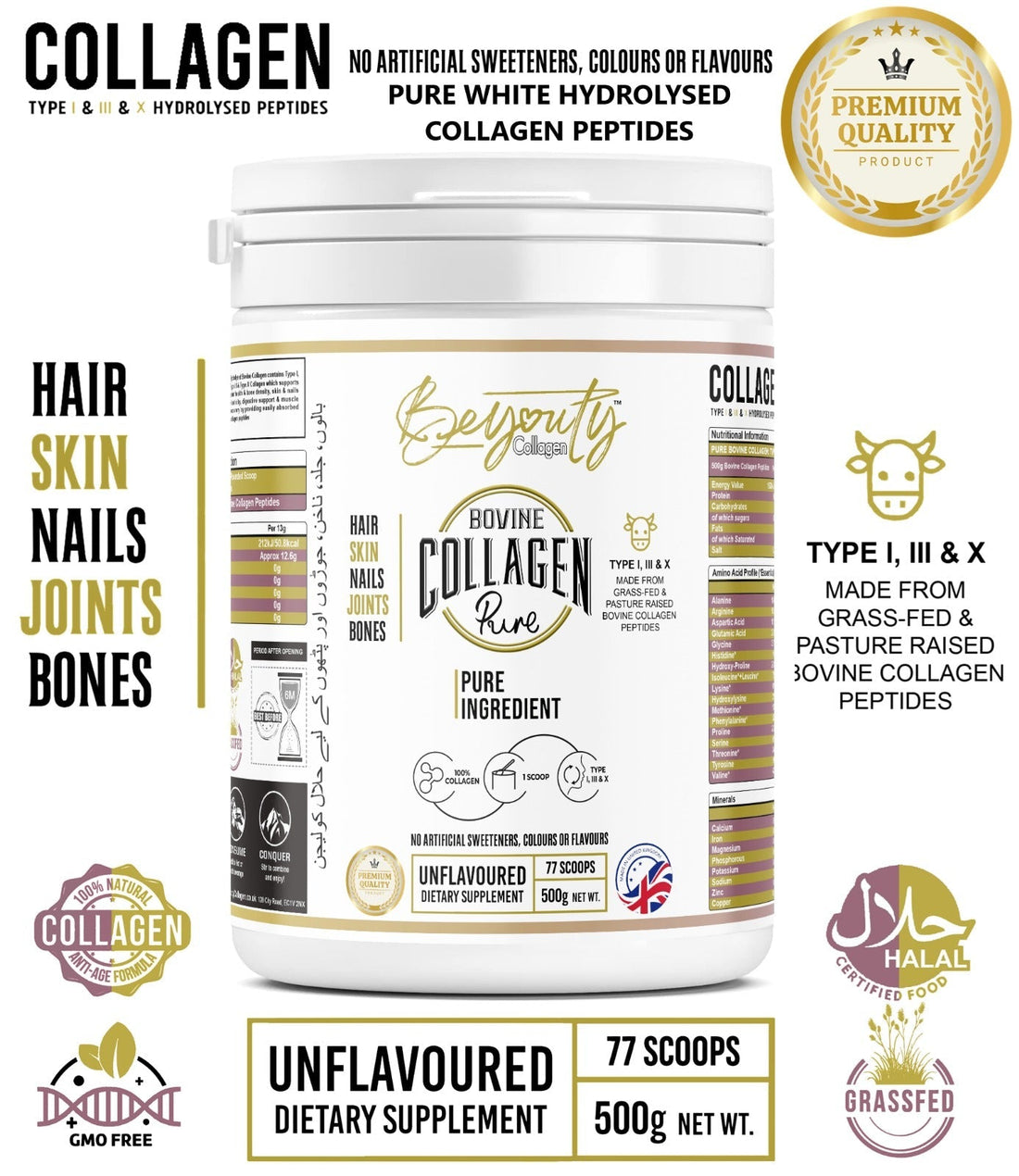 Halal Collagen" and "BeYouty Collagen,"  The Rising Trend of Halal Collagen - BeYouty Collagen™