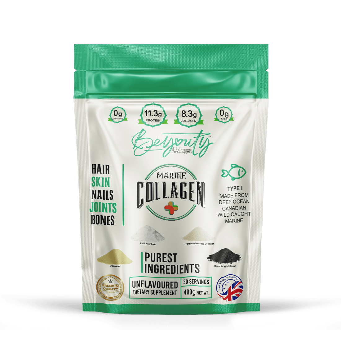 Unlocking Youthful Skin: The Benefits of Marine Collagen for Skin Elasticity - BeYouty Collagen™