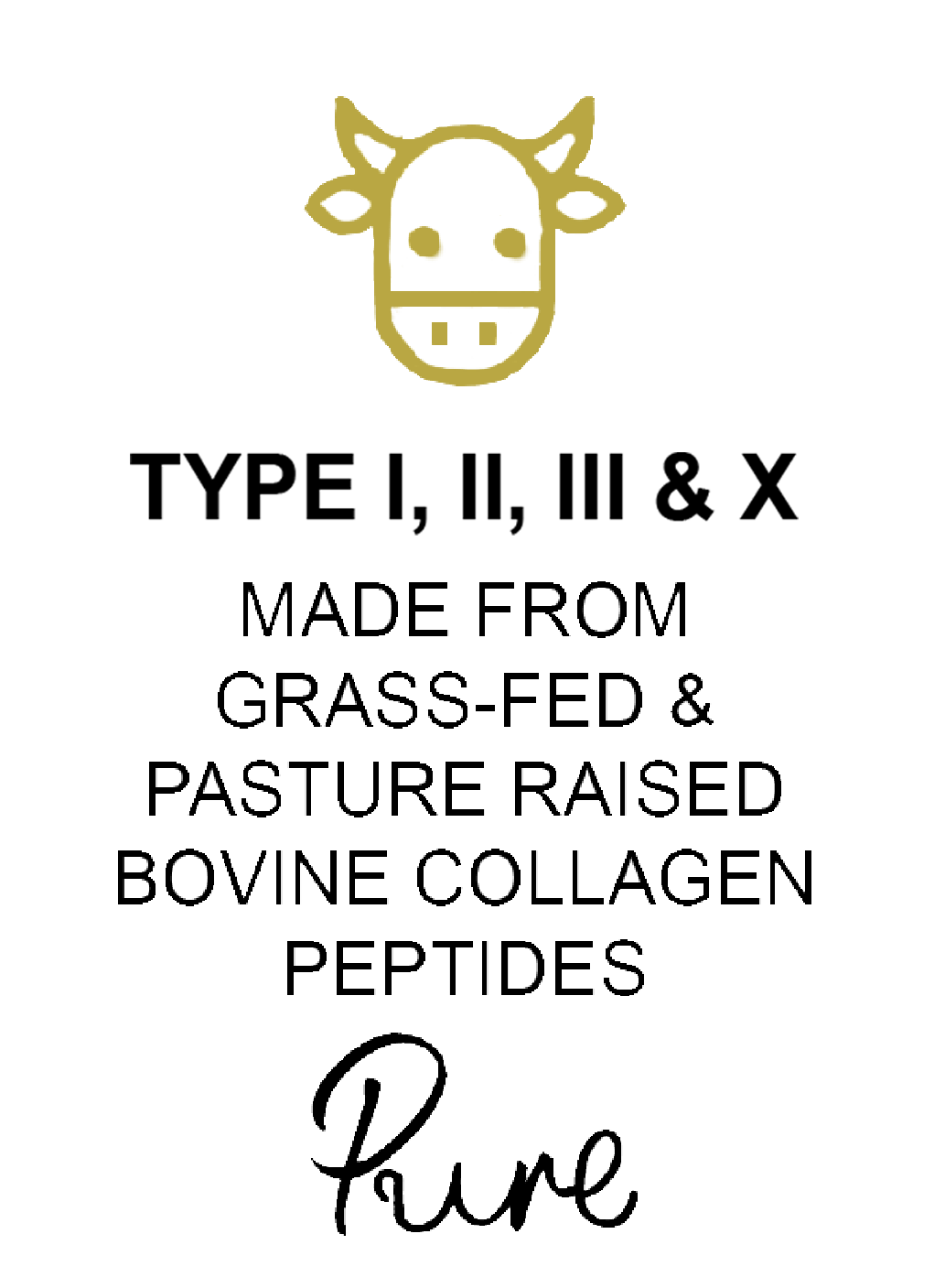 Collagen peptide product label with cow icon and text on a green background. BeYouty Collagen Peptides. Unflavoured Halal Collagen, Halal Collagen Supplements, Hydrolysed Bovine Collagen Peptides Powder, Hydrolysed Marine Collagen Peptides Powder,
Hydrolysed Multi Bovine & Marine Collagen Peptides Powder, Hydrolysed Collagen Peptides Powder UK, Buy Halal Collagen UK, Pure Hydrolysed Collagen "Halal collagen powder UK – BeYouty Collagen"