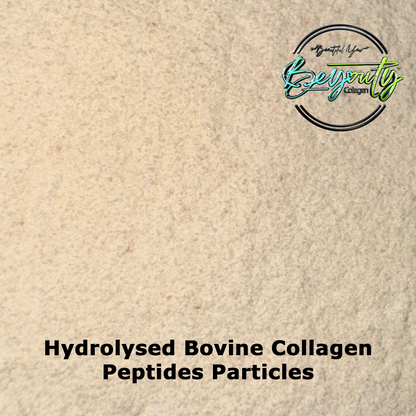 BeYouty Collagen™ Pure Premium 100% Hydrolysed Bovine Collagen Peptides Particles Powder