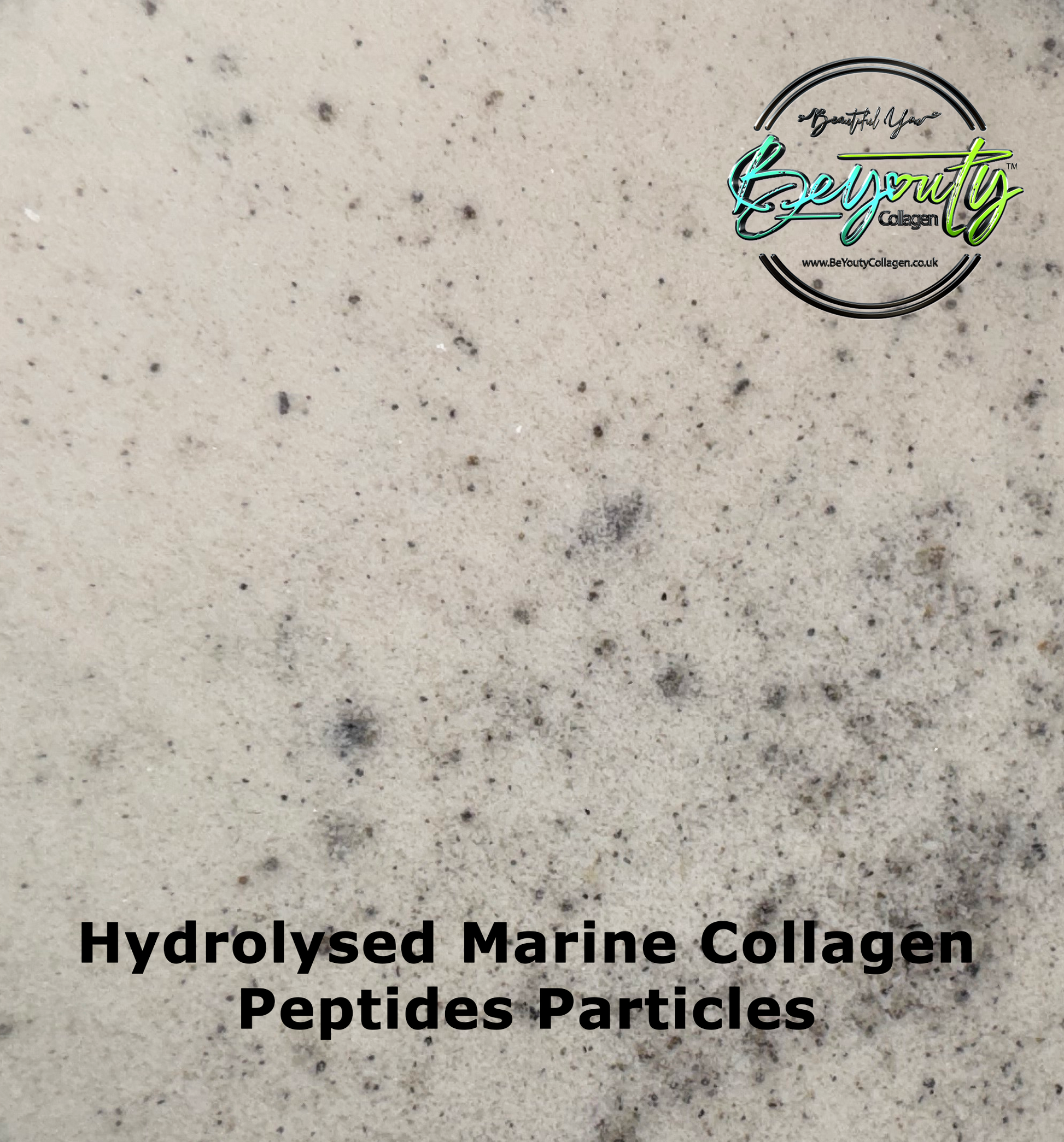 BeYouty Collagen™ Pure Premium 100% Hydrolysed White Fish Marine Collagen Peptides Particles Powder