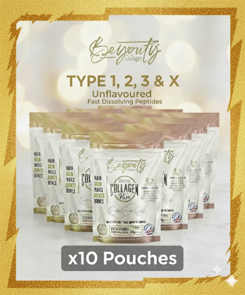 Pure Halal Bovine Collagen protein powder Supplement | Type I, III & X - 5kg | Unflavoured Halal Collagen, Halal Collagen Supplements, Hydrolysed Bovine Collagen Peptides Powder, Hydrolysed Marine Collagen Peptides Powder,
Hydrolysed Multi Bovine & Marine Collagen Peptides Powder, Hydrolysed Collagen Peptides Powder UK, Buy Halal Collagen UK, Pure Hydrolysed Collagen Peptides Powder, BeYouty Collagen "Halal collagen powder UK – BeYouty Collagen"