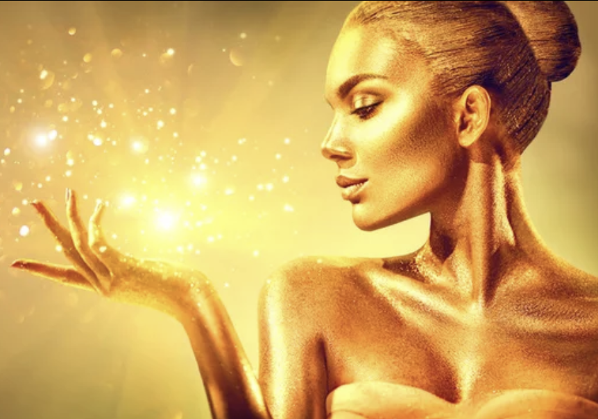 Woman with gold body paint against a glowing yellow background. Pure Halal Bovine & Marine & Multi Collagen protein powder Supplement | Type I, II, III & X  Unflavoured Halal Collagen, Halal Collagen Supplements, Hydrolysed Bovine Collagen Peptides Powder, Hydrolysed Marine Collagen Peptides Powder,
Hydrolysed Multi Bovine & Marine Collagen Peptides Powder, Hydrolysed Collagen Peptides Powder UK, Buy Halal Collagen UK, Pure Hydrolysed Collagen Peptides Powder, BeYouty Collagen. Halal Collagen Powder 