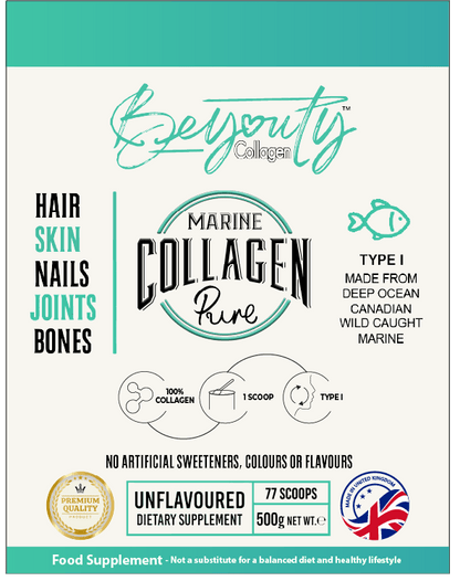 Pure Premium Marine Collagen Hydrolysed Peptides TYPE I - 500g  - BeYouty Collagen.  Unflavoured Halal Collagen, Halal Collagen Supplements, Hydrolysed Bovine Collagen Peptides Powder, Hydrolysed Marine Collagen Peptides Powder,
Hydrolysed Multi Bovine & Marine Collagen Peptides Powder, Hydrolysed Collagen Peptides Powder UK, Buy Halal Collagen UK, Pure Hydrolysed Collagen "Halal collagen powder UK – BeYouty Collagen"