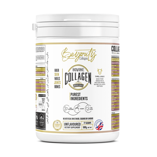 Hydrolysed Bovine Collagen TYPE I, III & X + Black Seed - 500g - BeYouty Collagen. Unflavoured Halal Collagen, Halal Collagen Supplements, Hydrolysed Bovine Collagen Peptides Powder, Hydrolysed Marine Collagen Peptides Powder,
Hydrolysed Multi Bovine & Marine Collagen Peptides Powder, Hydrolysed Collagen Peptides Powder UK, Buy Halal Collagen UK, Pure Hydrolysed Collagen