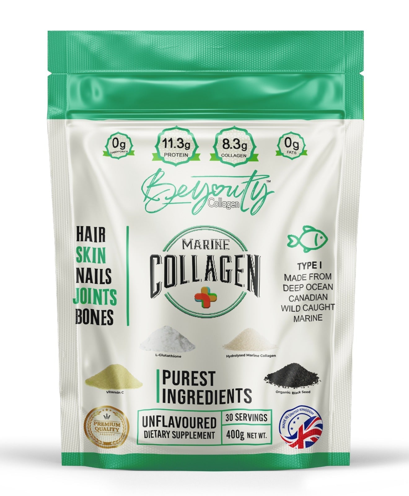 Hydrolysed Marine Collagen Peptides + Antioxidants TYPE I - 400g - BeYouty Collagen. Unflavoured Halal Collagen, Halal Collagen Supplements, Hydrolysed Bovine Collagen Peptides Powder, Hydrolysed Marine Collagen Peptides Powder,
Hydrolysed Multi Bovine & Marine Collagen Peptides Powder, Hydrolysed Collagen Peptides Powder UK, Buy Halal Collagen UK, Pure Hydrolysed Collagen "Halal collagen powder UK – BeYouty Collagen"