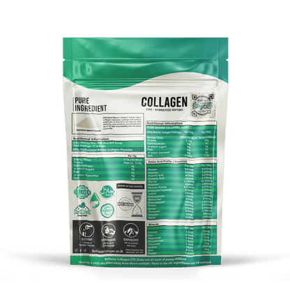 Pure Bovine & Marine Multi Types Collagen Hydrolysed Peptides - 1KG COMBO - BeYouty Collagen™